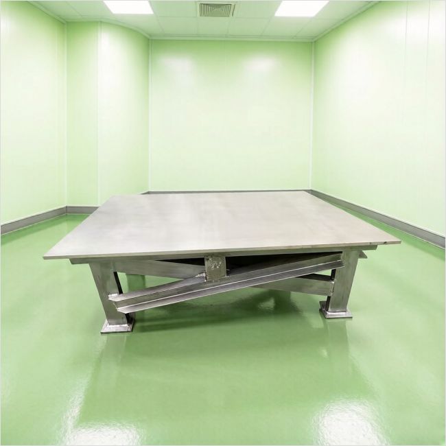 304不锈钢减震钢桌