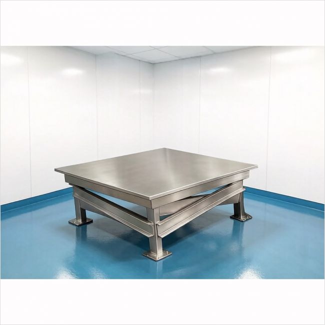 重型钢桌抗微震底座